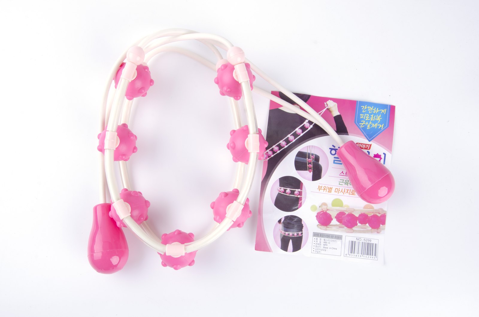 HX-5299 Seven-Roller Back Massager Strap for Waist, Shoulder & Back product photo 3