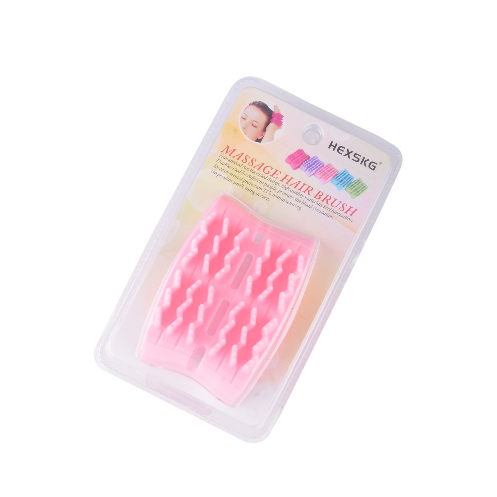 HX-8166 Double-Sided Bath & Scalp Massage Brush for Shower Care product photo 1
