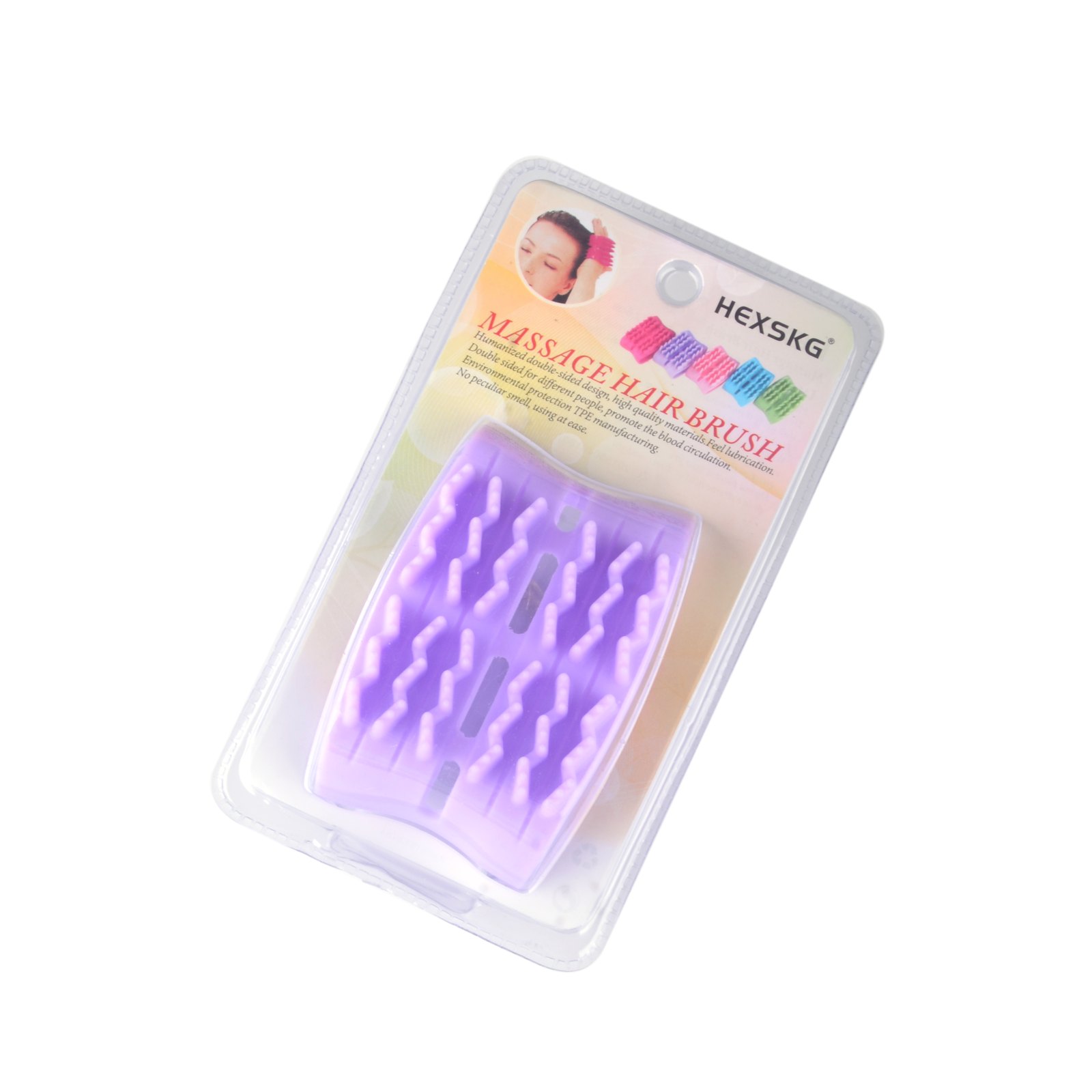 HX-8166 Double-Sided Bath & Scalp Massage Brush for Shower Care product photo 3