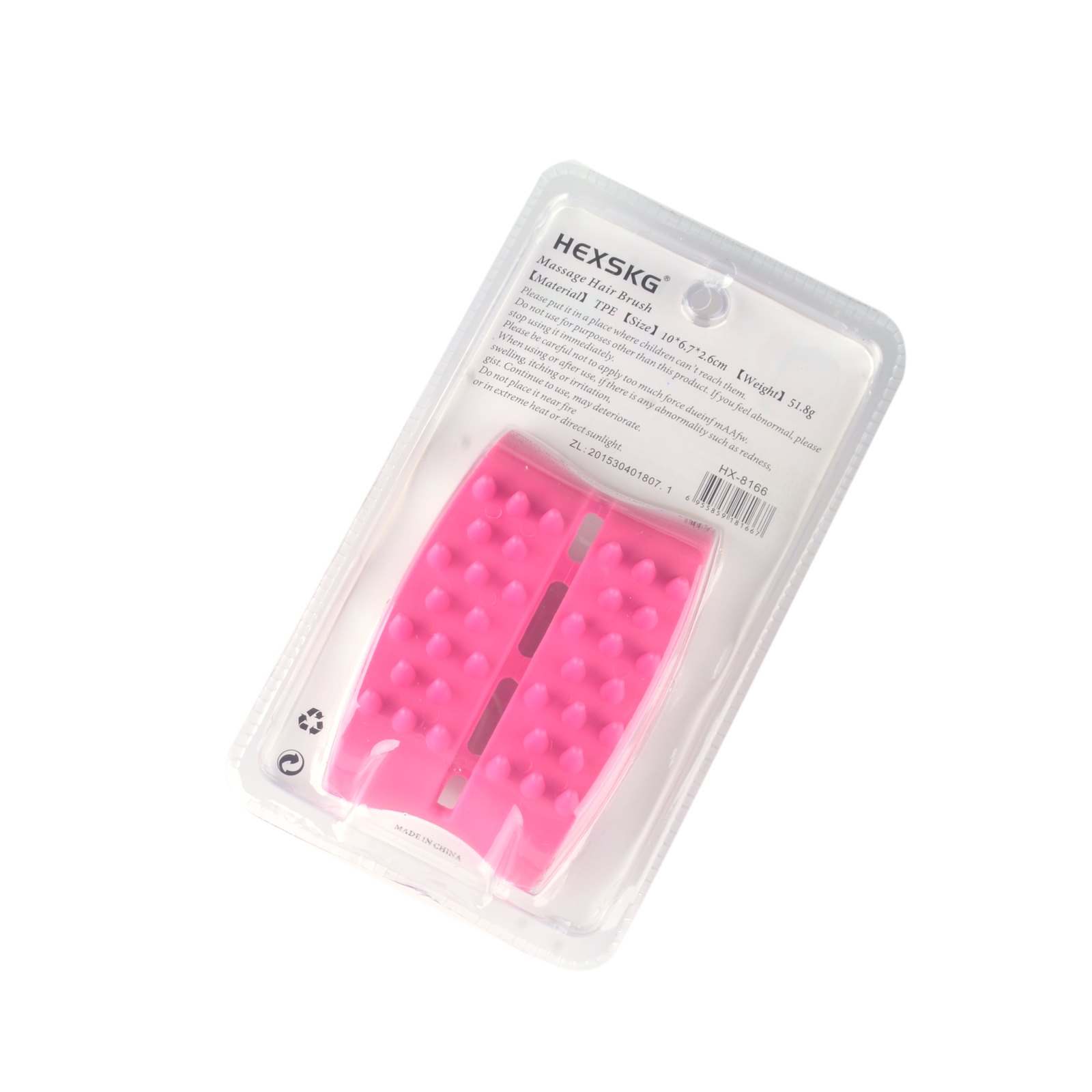 HX-8166 Double-Sided Bath & Scalp Massage Brush for Shower Care product photo 4