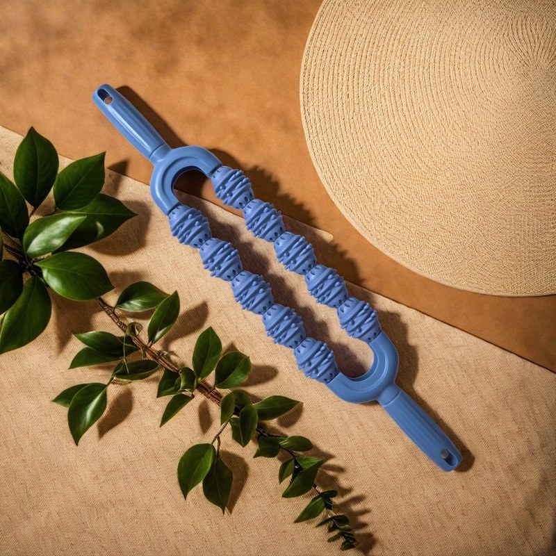 HX-0018 Double-Row Yoga Massage Roller lifestyle scene