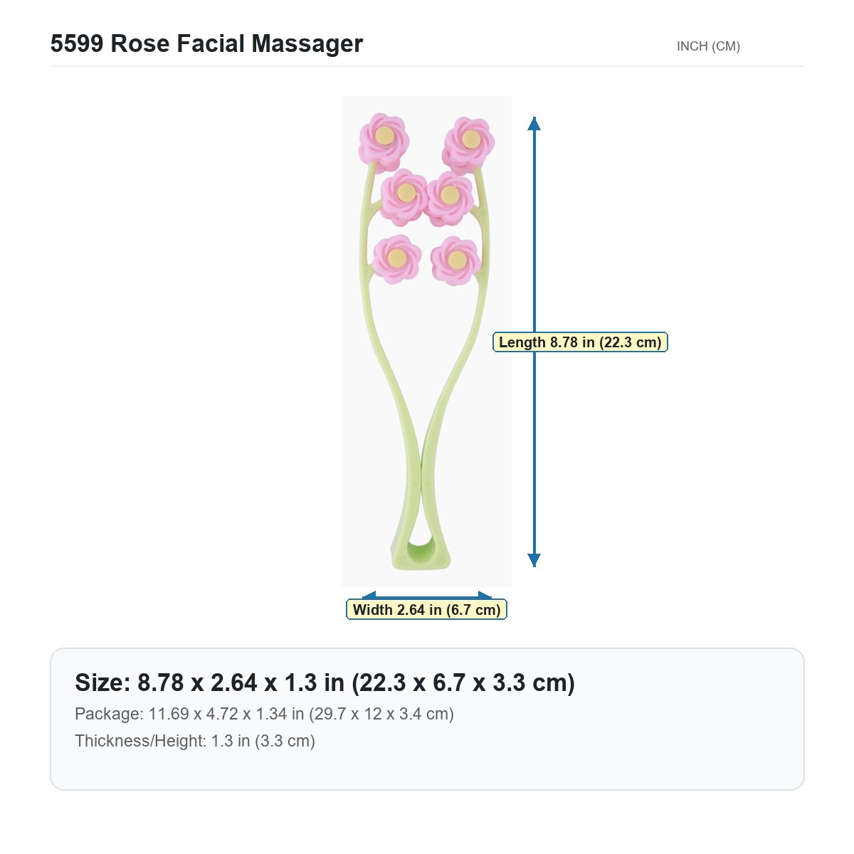 HX-5599 Rose Facial Massager image 4