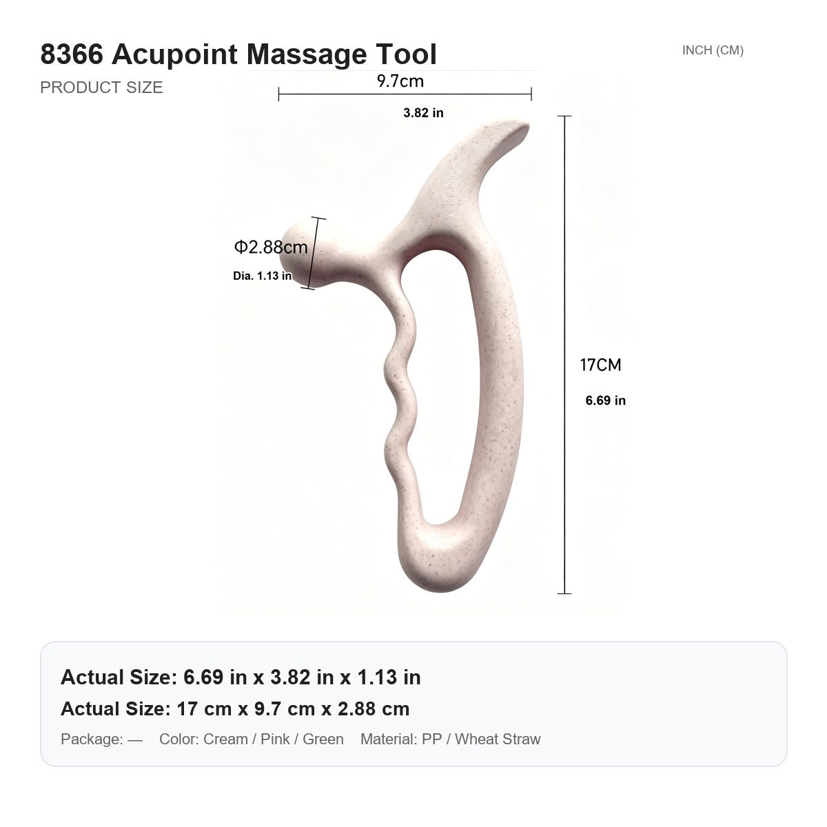 HX-8366 Acupoint Assist Massager image 4