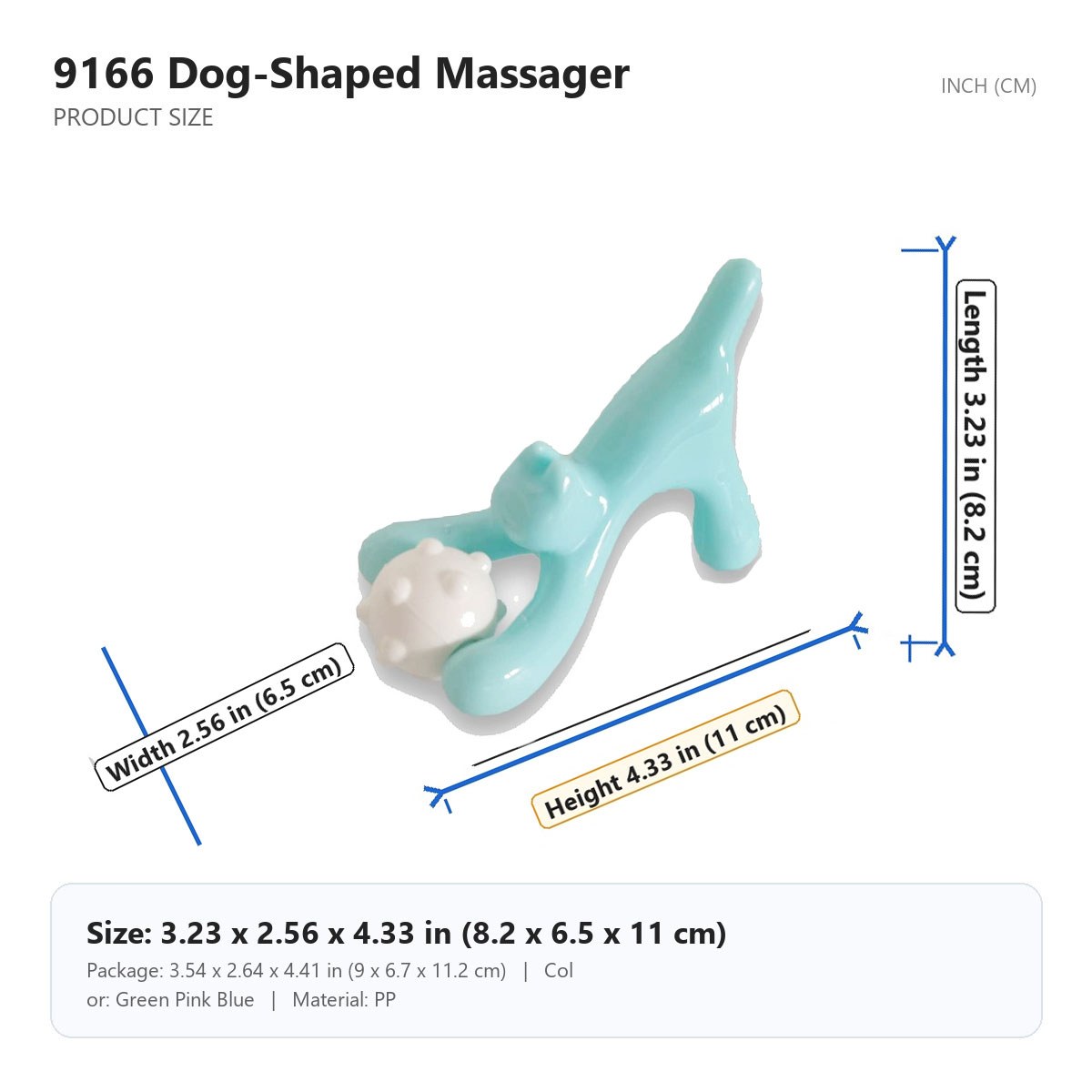 HX-9166 Dog-Shaped Massager image 4