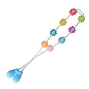 HX-9866 Double-Row 16-Wheel Back Massager - Multi Color image 1